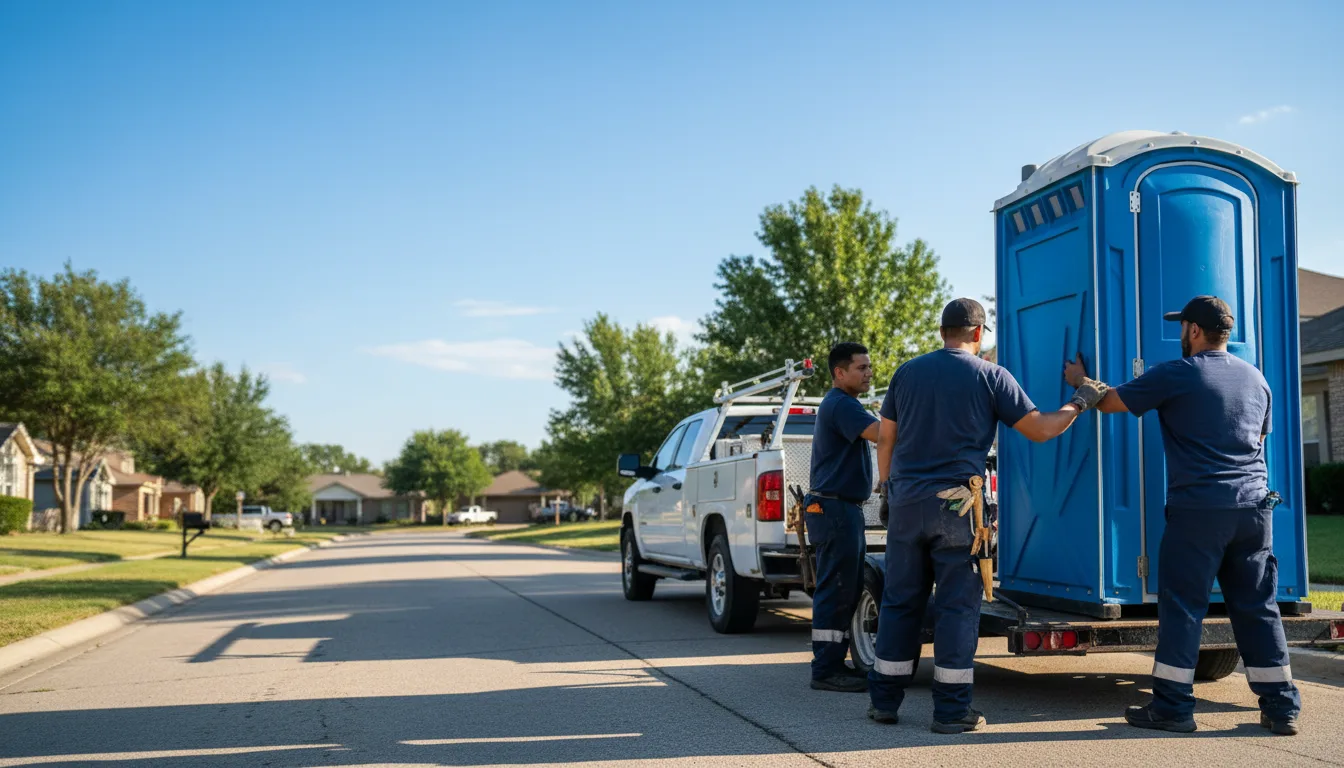 Portable Toilet Rental in Henrietta, TX near me